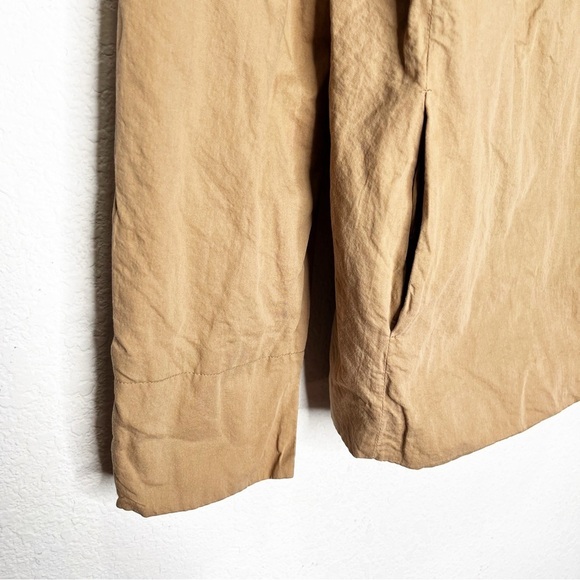 Peter O. Mahler Cotton Steel Trench Single Breast Jacket Quiet Luxury Old Money - Picture 5 of 14